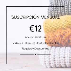 Suscripción Mensual
