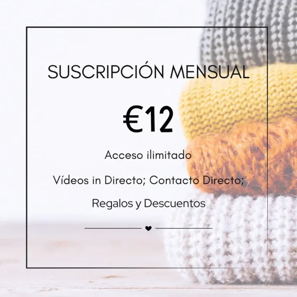 Suscripción Mensual