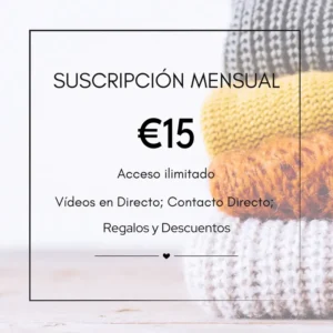Suscripción Mensual